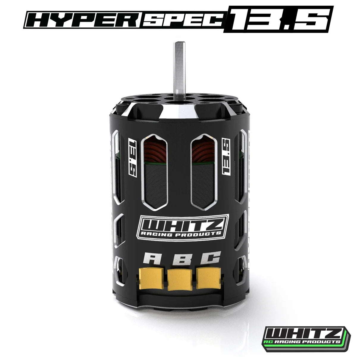 Whitz Racing Products HyperSpec Competition Stock Sensored Brushless Motor (13.5T) WRP-HS-135