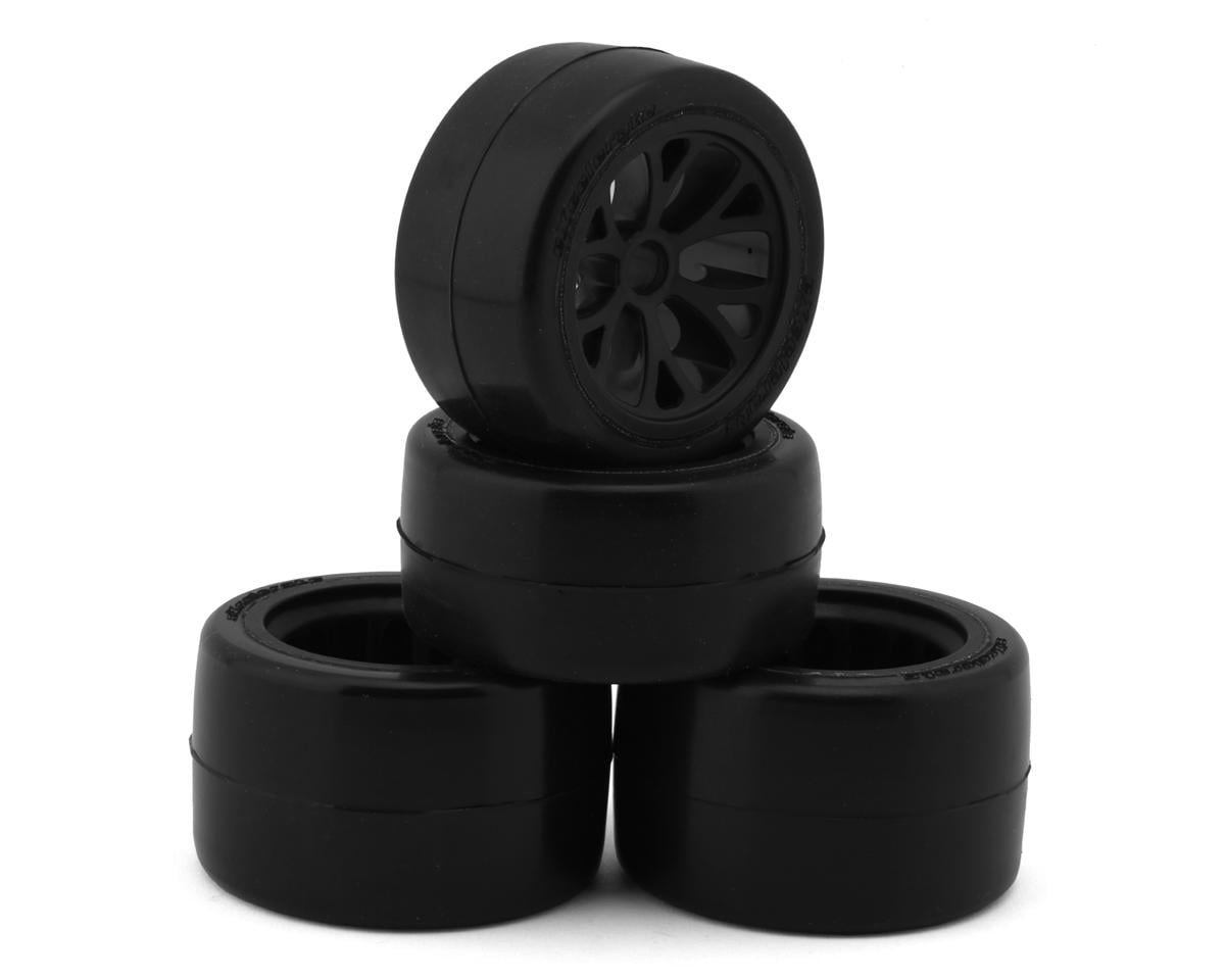 eXcelerate WGT-R Front & Rear Pre-Mounted Rubber Tires Combo (Medium/Soft), XCE-3077