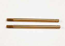 Shock shafts, hardened steel, titanium nitride coated (xx-long) (2) TRA-2656T