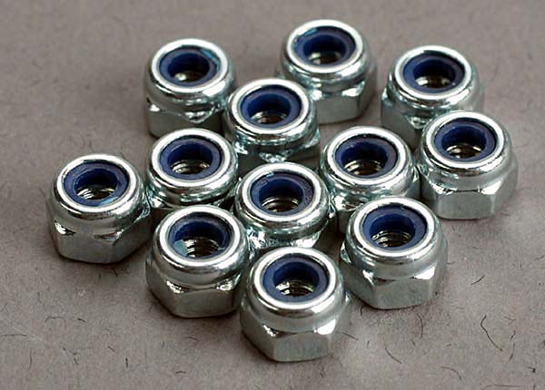 Traxxas 3mm Nylon Locking Nuts (12) TRA-2745
