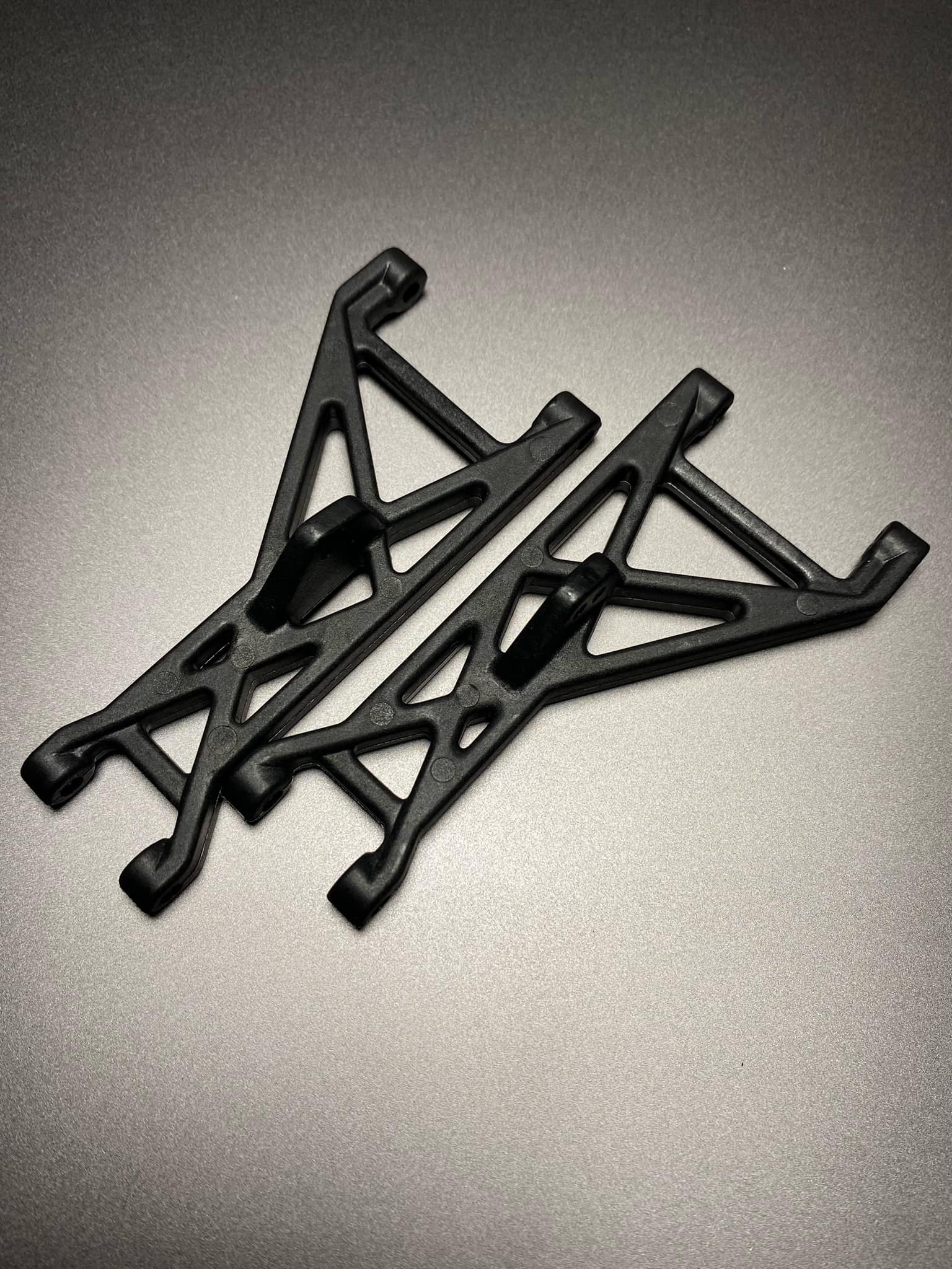 RC10T Front Arms, black 