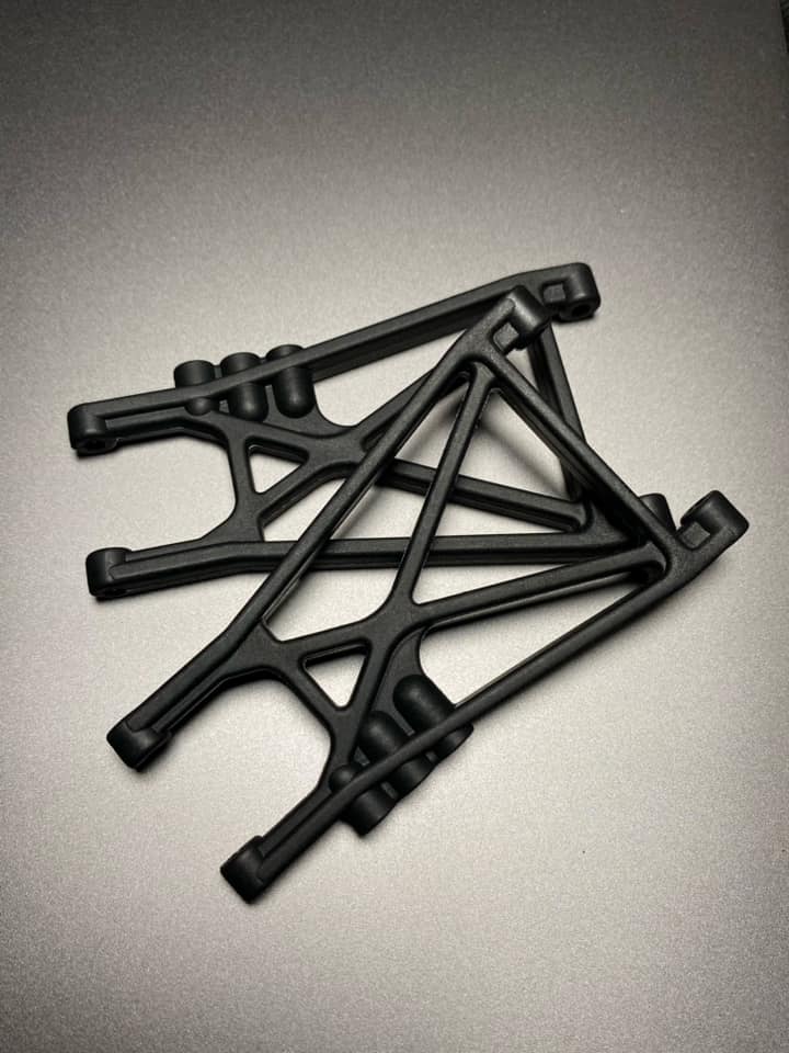 RC10T Rear Arms, black 