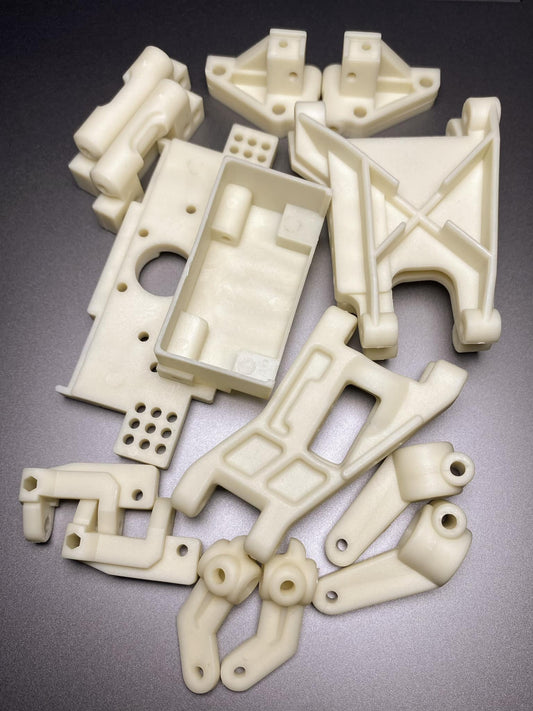 RC10 Worlds, Plastic Set, White