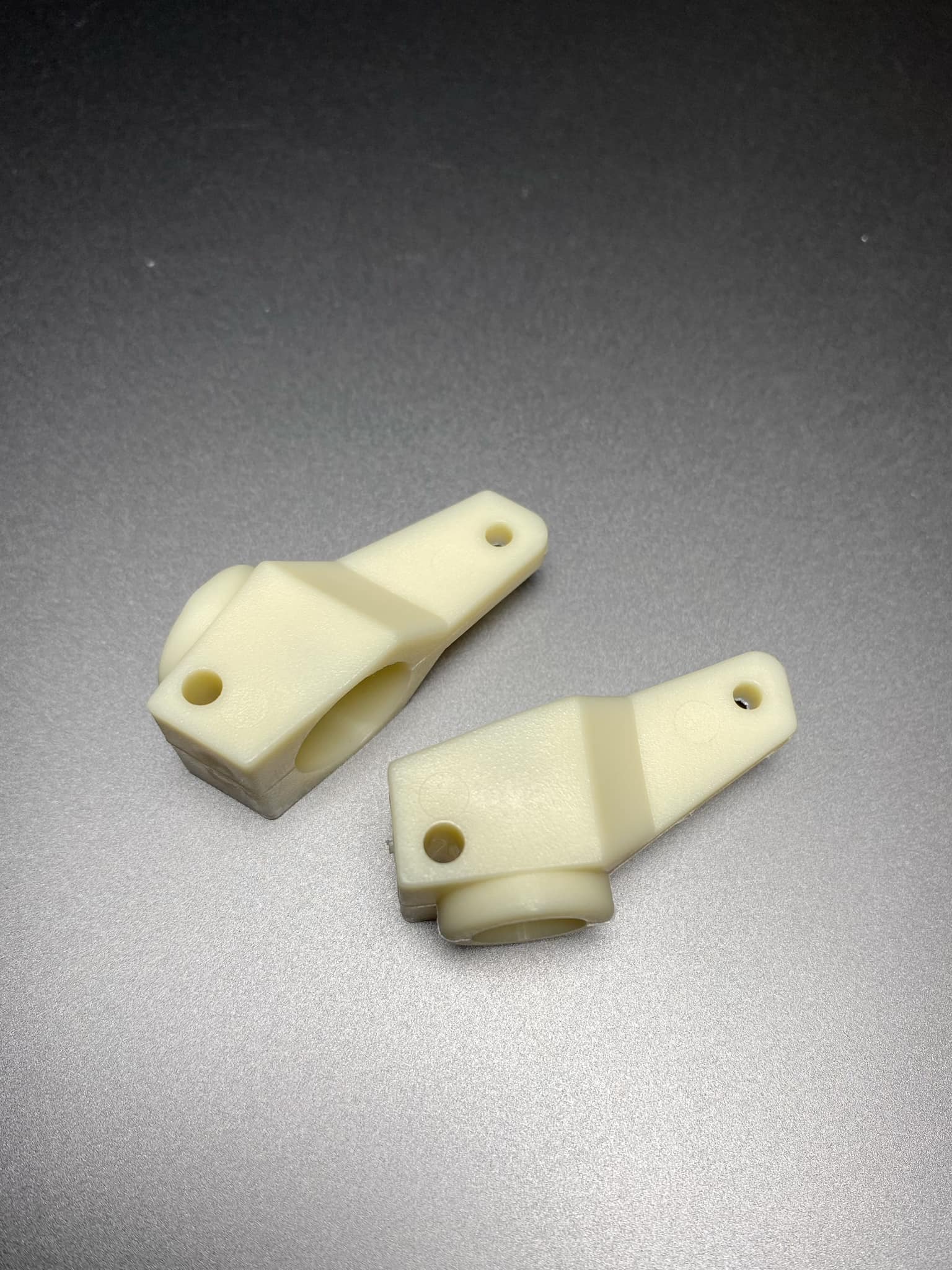 Rear Hub Carrier, Knuckle Stamp A, 0 toe in, white 