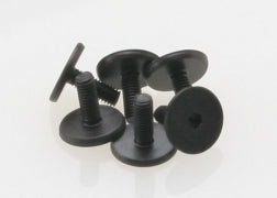Screws, 3x8mm flat-head machine (hex drive) (6) TRA-3931