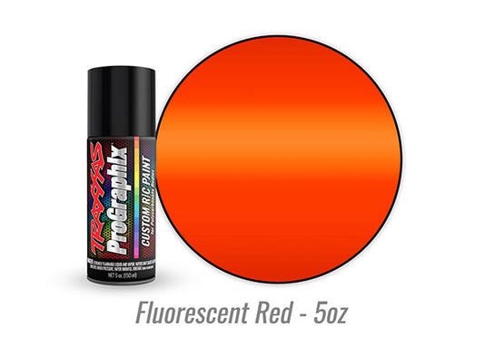 Spray paint, ProGraphix, fluorescent red (5oz) 5067