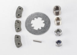 Rebuild kit, slipper clutch (steel disc/ friction pads (3)/ spring (2)/ pin/ 4.0mm NL (1)/ 5.0mm NL (1)) TRA-5552X