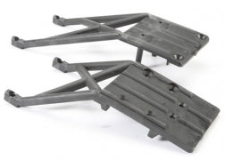 Skidplates, front & rear (black) TRA-5837