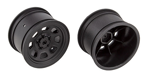 SR10 Rear Wheels, black ASC-71097