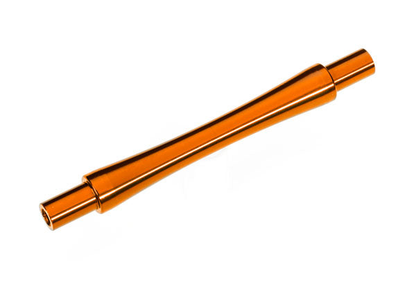 Axle, wheelie bar, 6061-T6 aluminum (anodized) (1)/ 3x12 BCS (with threadlock) (2)