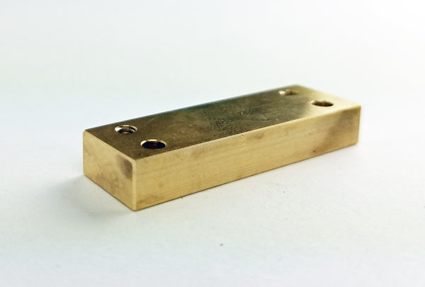 Custom Works RC Brass Weight 1 oz., fits all battery mount locations. CW-9913