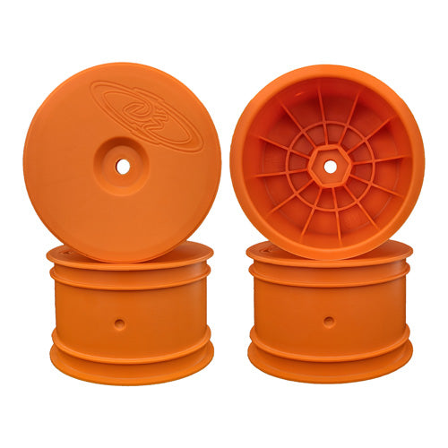 Speedline Buggy Wheels for Associated B6.1 - B64 / TLR 22 - 22-4 / Rear / ORANGE / 4pcs