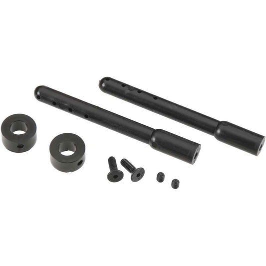 Duratrax Nylon Body Post Black 2.5" (2)