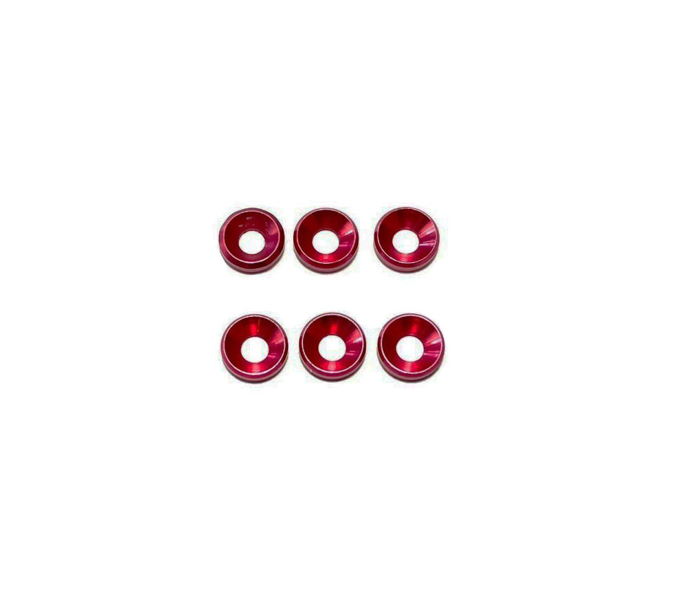 2022 GFR1 Direct Drive Sprint Car Red Coned Washer (6) GFR-6422