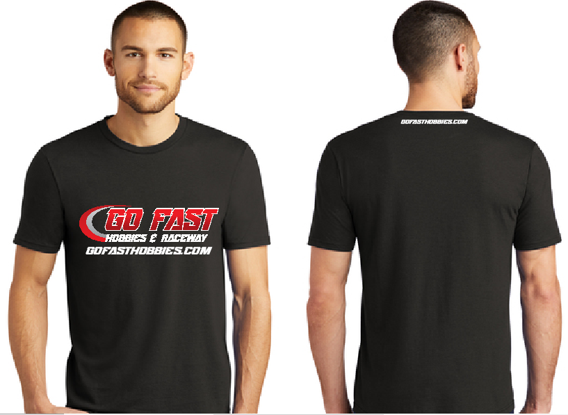 Go Fast Raceway and Hobbies T-shirt – Black – Go Fast Hobbies