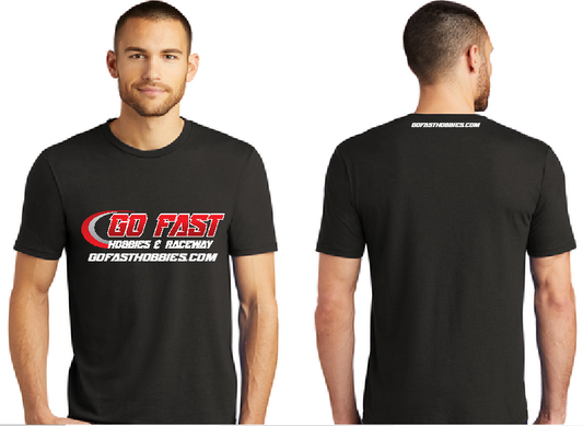 Go Fast Raceway and Hobbies T-shirt – Black