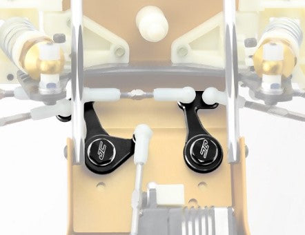 RC10 aluminum steering bell crank set