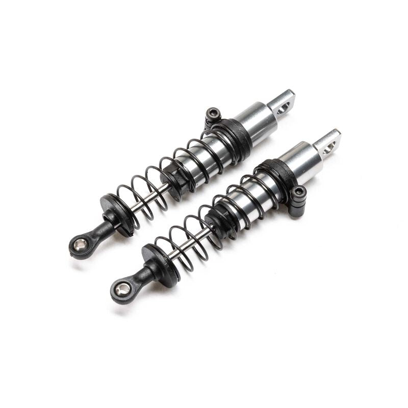 Team Losi Front Shock Set, Assembled: Mini JRXT