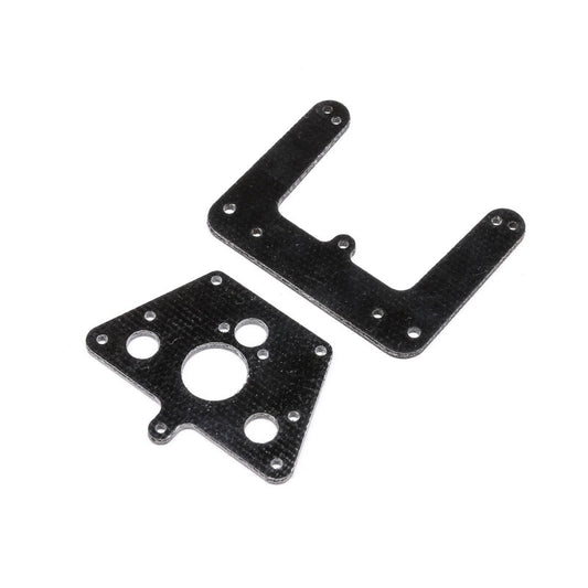 Team Losi Front & Rear Shock Towers: Mini JRX2