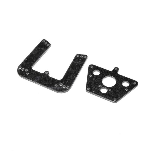 Team Losi Front & Rear Shock Towers: Mini JRXT