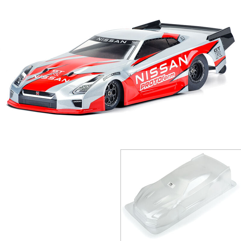 Protoform 1/10 Nissan GT-R R35 Clr Body: Losi 22S Drag Car