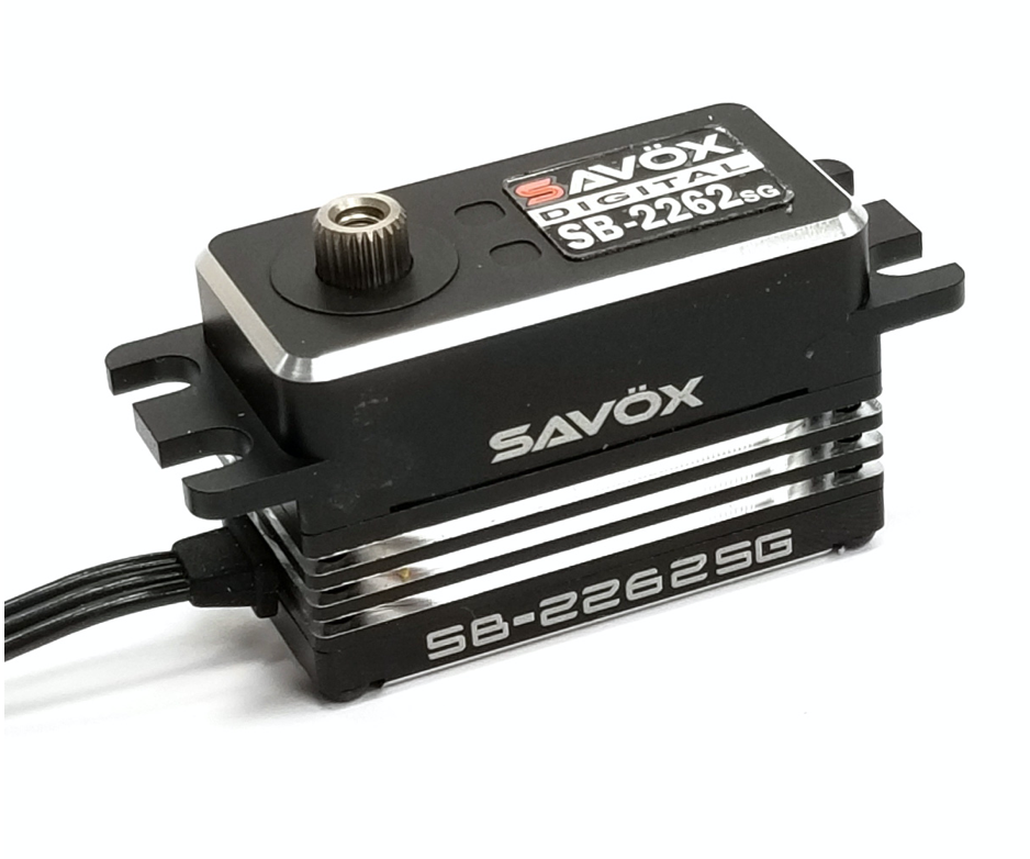 Savox SB-2262SG Black Edition Monster Torque Low Profile Steel Gear Servo