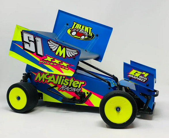 Placerville Sprint Body (Complete with Wings) 7x7 A430