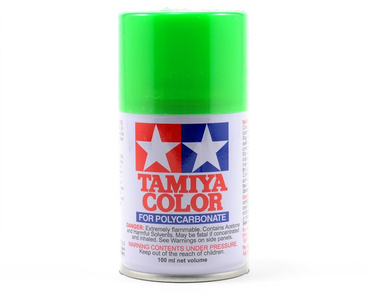 Tamiya PS-28 Fluorescent Green Lexan Spray Paint (100ml) TAM86028