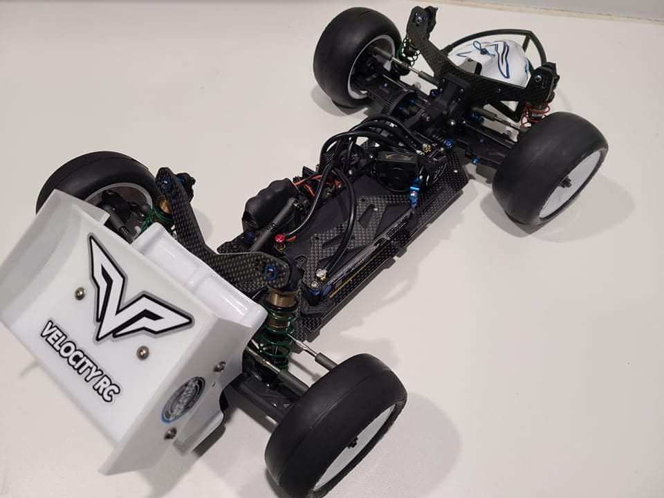 Velocity RC VSA Team Associated Oval Sprint Conversion (Offset Chassis)