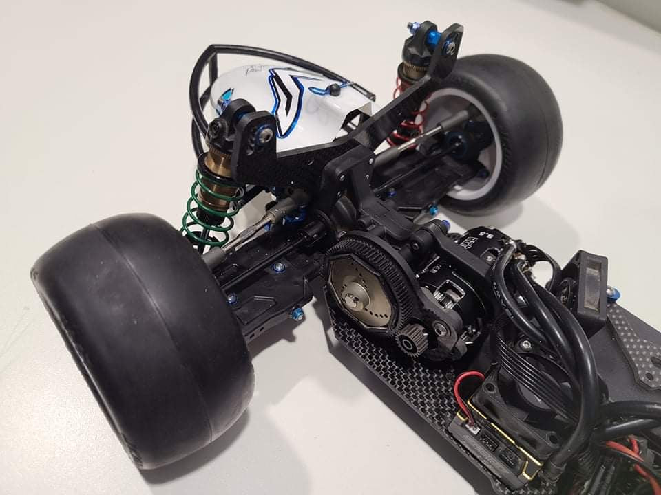 Velocity RC VSA Team Associated Oval Sprint Conversion (Offset Chassis)