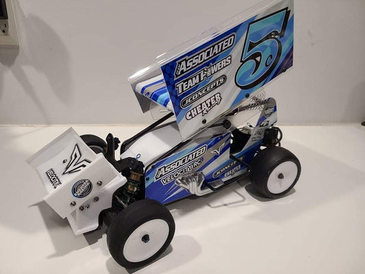 Velocity RC VSA Team Associated Oval Sprint Conversion (Offset Chassis)