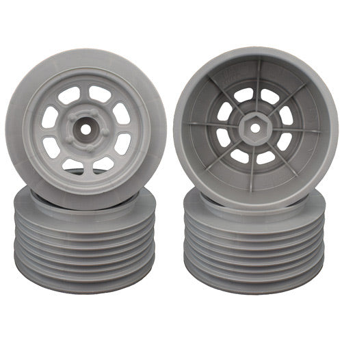 Speedway SC Wheels for Traxxas Slash Front / 19mm BKSP / SILVER / 4Pcs.