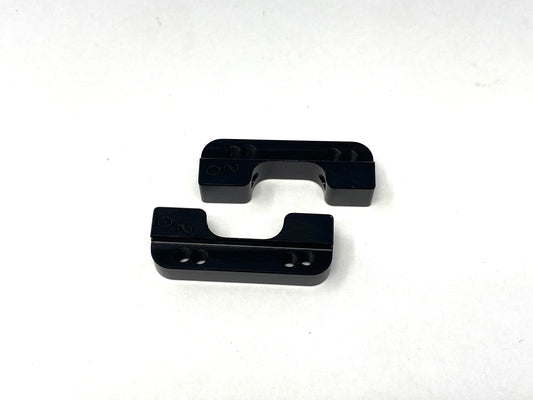 Metric 0/2 Rear Arm Mounts Toe Blocks fits all GFRP cars GFR-1065M