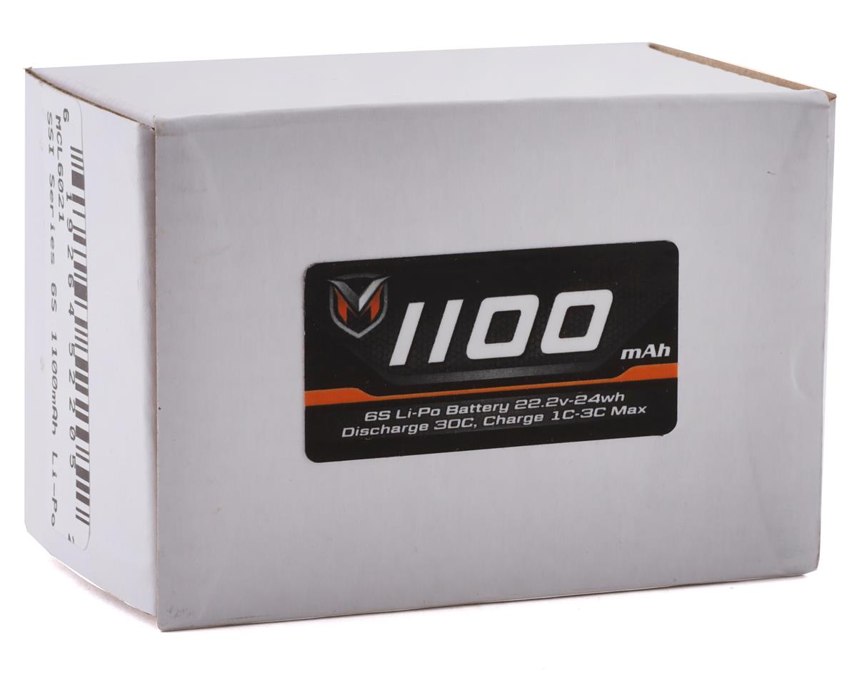 Maclan SSI Series 6S LiPo Battery Pack w/XT60 (22.2V/1100mAh), MCL6021