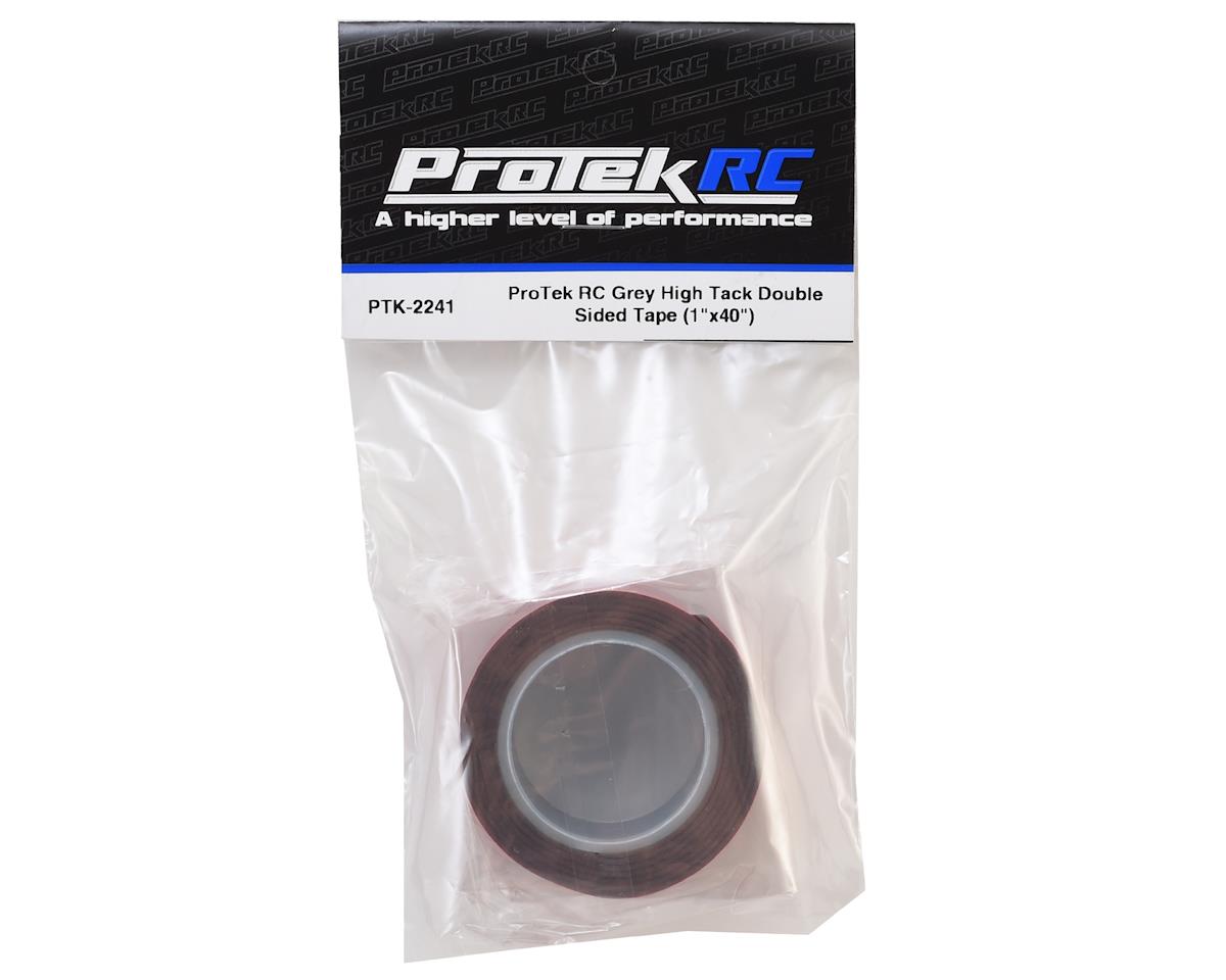 ProTek RC Grey High Tack Double Sided Servo Tape Roll (1x40") PTK-2241