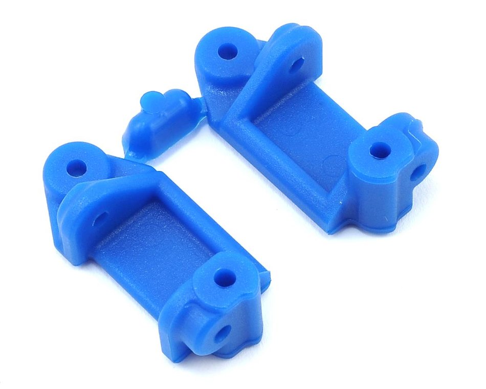 30 Deg Caster Block Set (Blue) (2) (Rustler, Stampede, Slash) RPM-80715