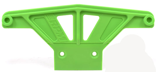 Wide Front Bumper, for Traxxas Rustler/Stampede/ Nitro Sport/Bandit, Green RPM-81164