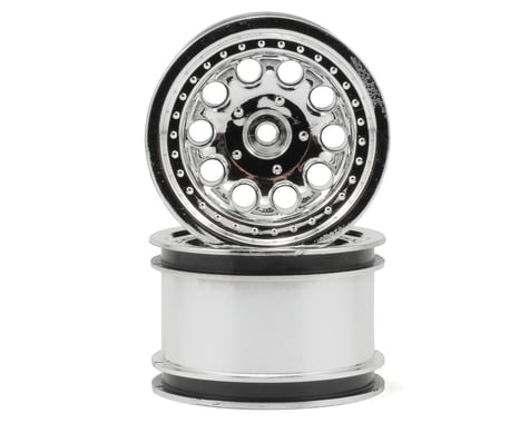 RPM Revolver 2.2" Rock Crawler Wheels (2) (Chrome) (Narrow Wheelbase) RPM-82223