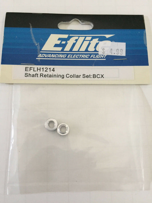 E-Flite BCX Shaft Retaining Collar Set,  EFLH1214